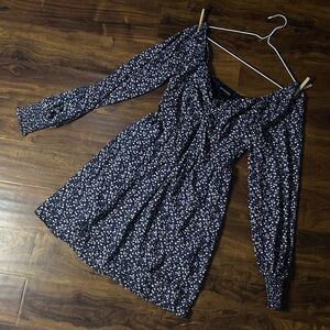 Blue Floral Dress Size Small